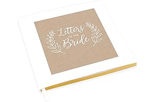 Andaz Press Letters to The Bride Guest Book Memory Keepsake
