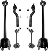 Vista 125 de Detroit Axle - Kit de extremo delantero para Chrysler 300 Dodge Charge 2011-2018 Challenger, 2 brazos de control traseros inferiores, 2 barras