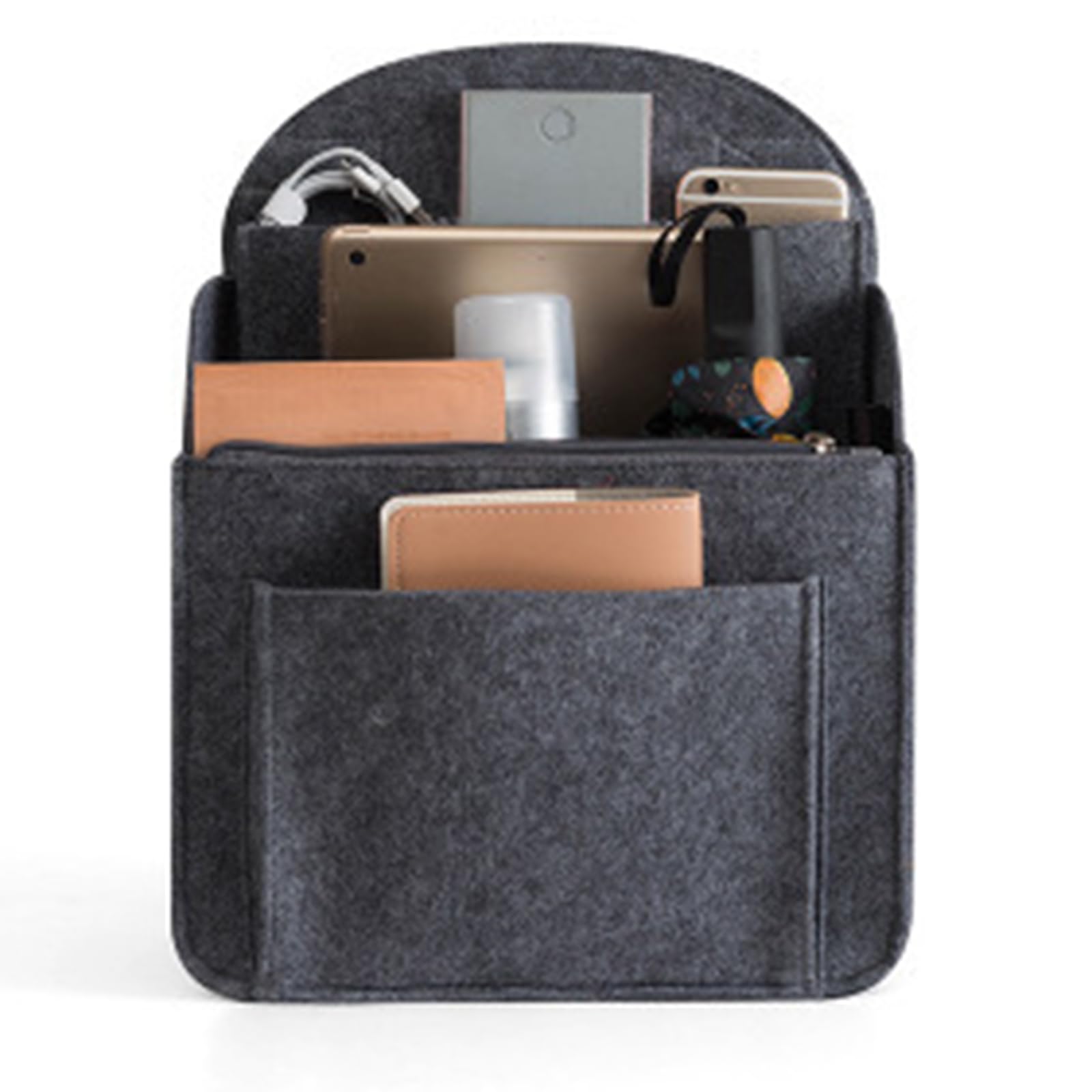 ZBIianxer Bag Handbag Felt Insert Pocket Backpack Organizer Small Divider Large Travel Rucksack Travel Backpack Organizer