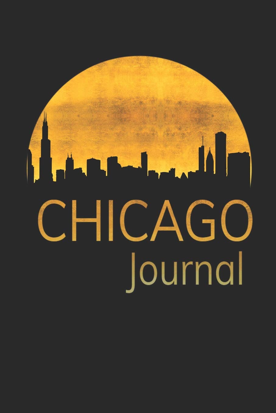 Chicago Journal: Blank lined Notebook to write in