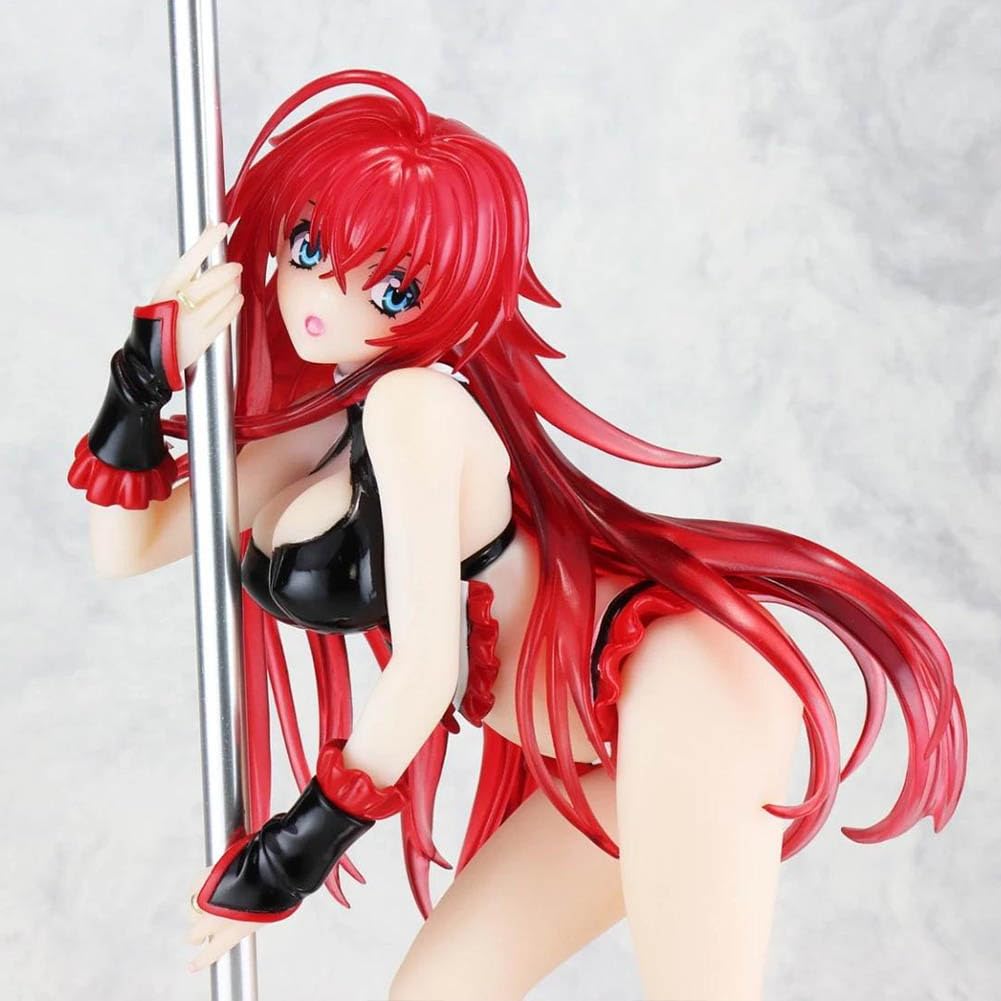 Rias Gremory Figura Pole Dance Girl PVC Statua 25 cm Anime Illustrazione Modello Rias Gremory Action Figure Collezione Decorazioni Regalo per i fan