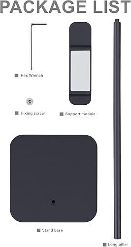 Miniatura 7 de MHQJRH Soporte de auriculares de aluminio para Sennheiser, Sony, Bose, Beats, AKG, Razer Soporte de exhibición de auriculares (negro)