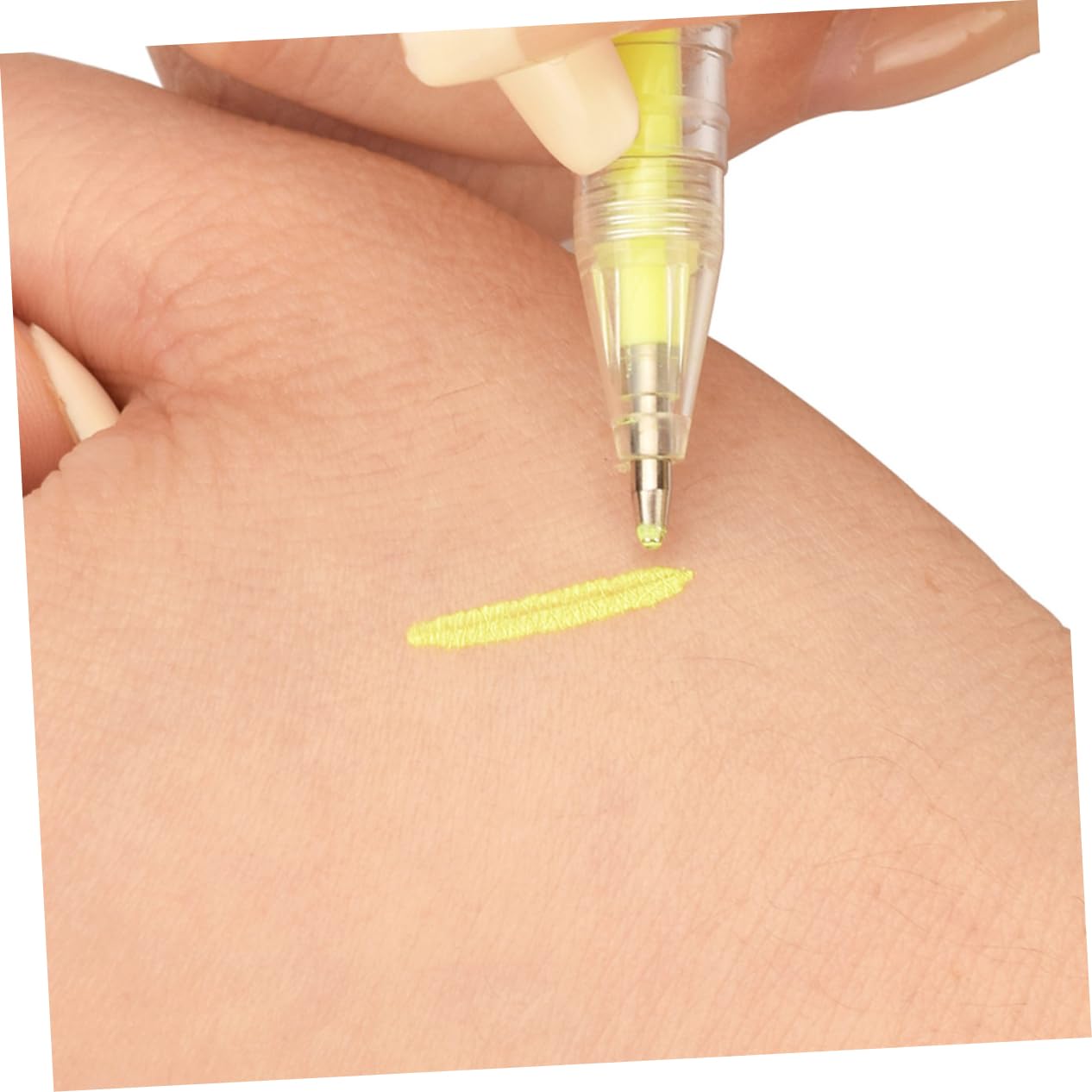3pcs Water-resistant Tattoo Eyebrow Pen Makeup Positioning Multifunctional Marking Tool
