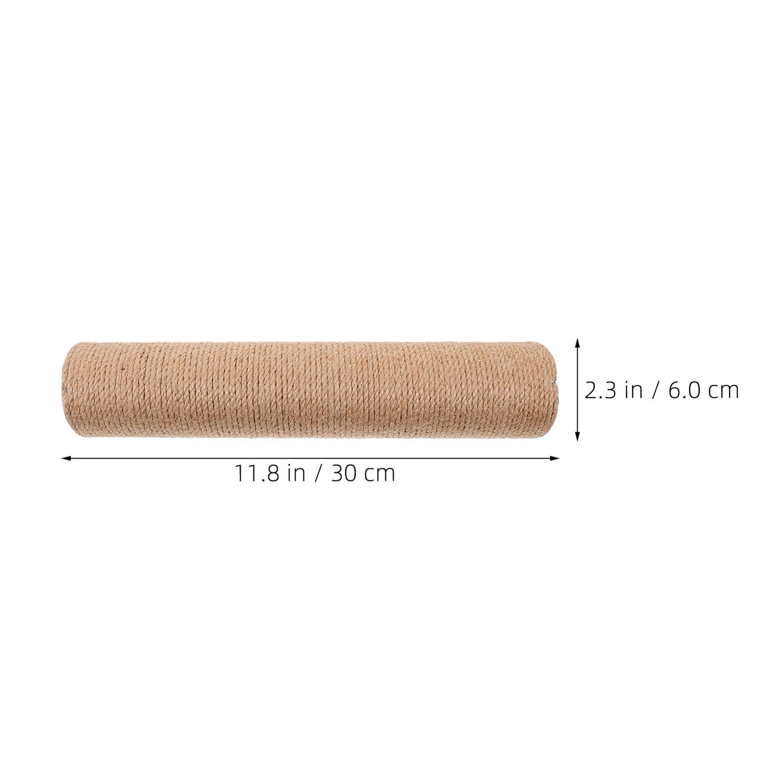 4 Postes de Sisal para Gatos de 30x6 Cm, Repuesto para Rascador de Árbol, Diseño DIY, Protección de Muebles y Entretenimiento para Gatos en Interiores