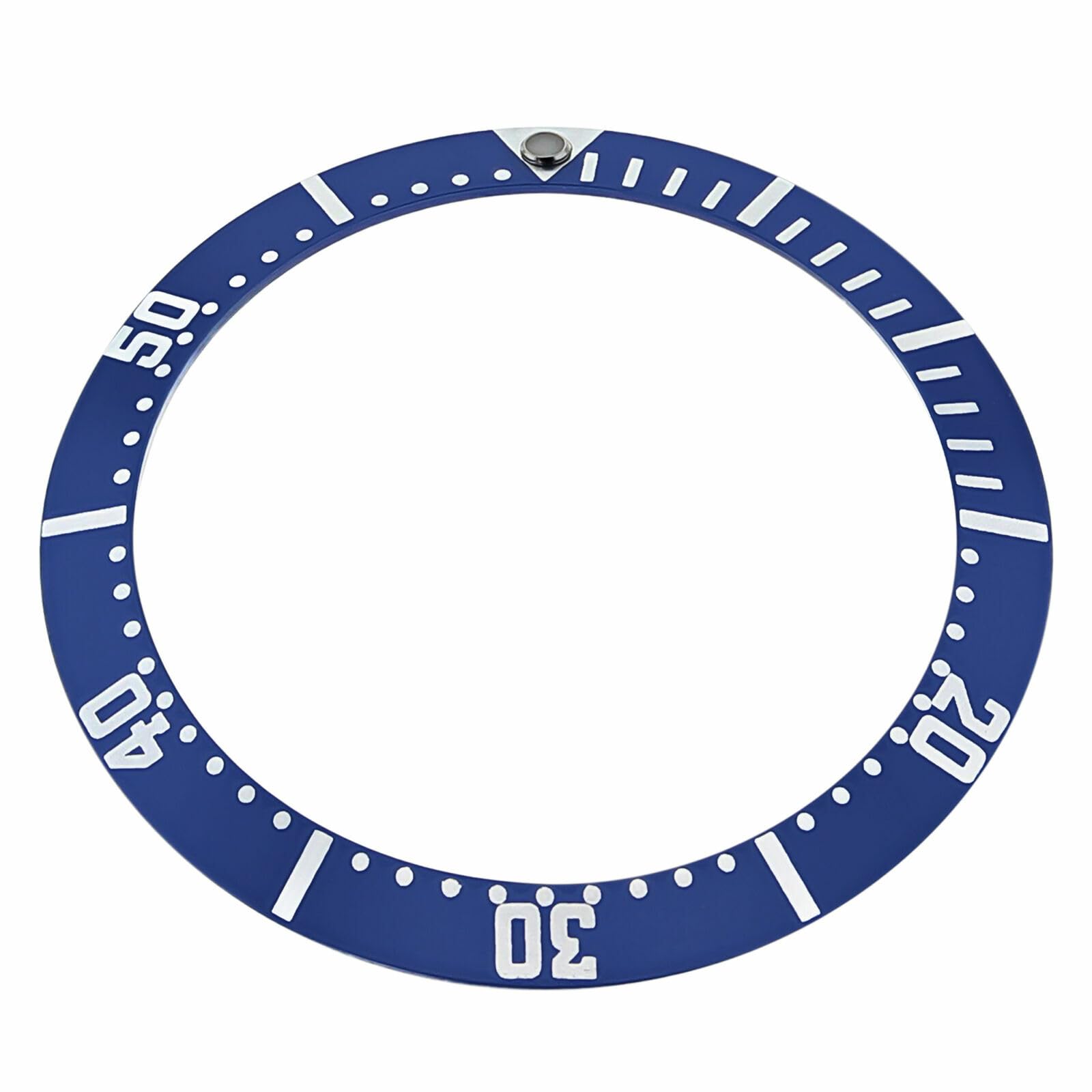 Ewatchparts BEZEL INSERT COMPATIBLE WITH OMEGA SEAMASTER JAMES BOND 200M WATCH BLUE 38MM CASE