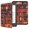 VOVIPO Custodia protettiva Slimshell per nuovissimo Kindle 6 pollici (11a generazione, versione 2022), non si adatta a Kindle Paperwhite e Kindle 2019-Library