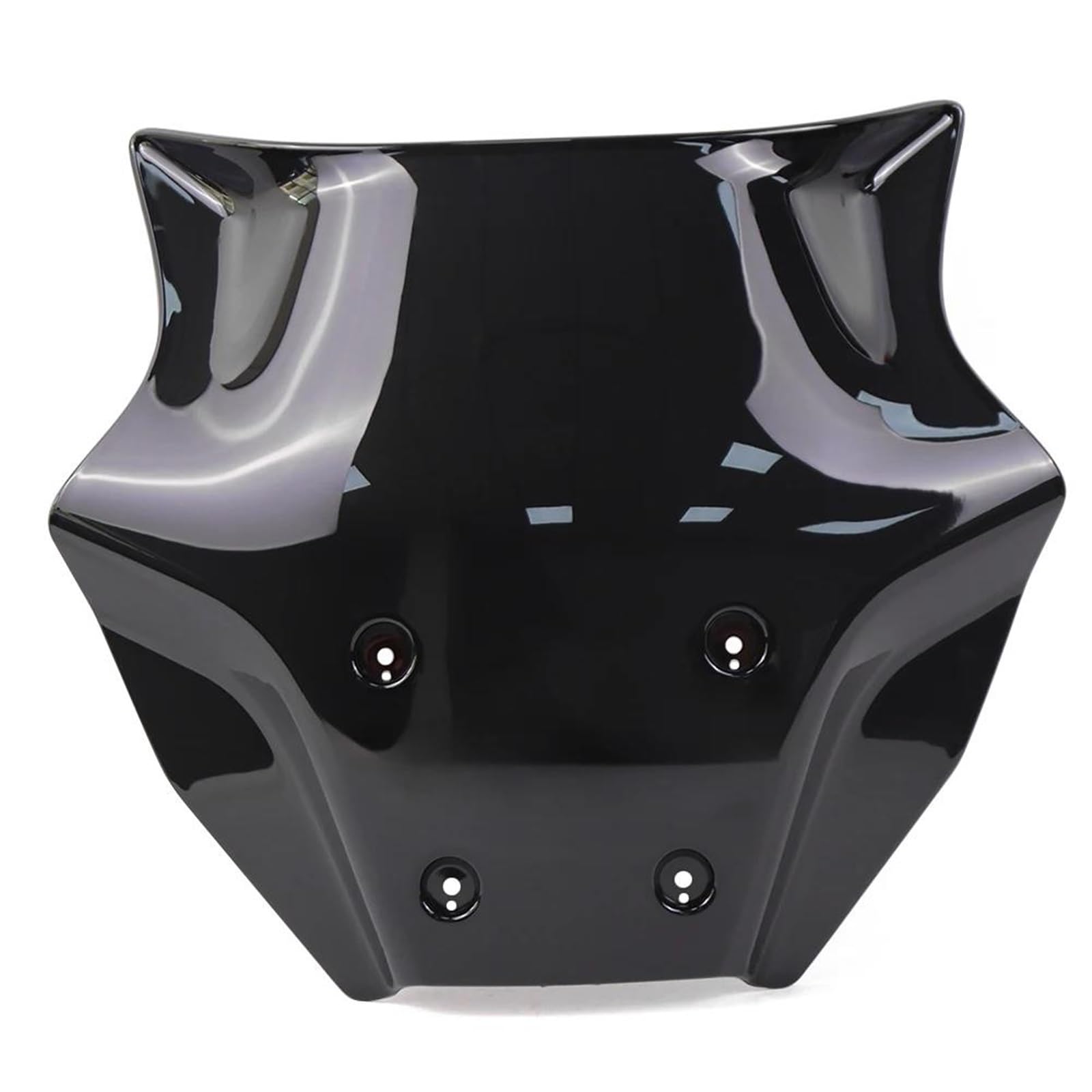 Frontwindabweiser Für Yamaha MT-09 2024 - Windschutzscheibe Aus ABS, Schwarz/klar - Reduziert Winddruck