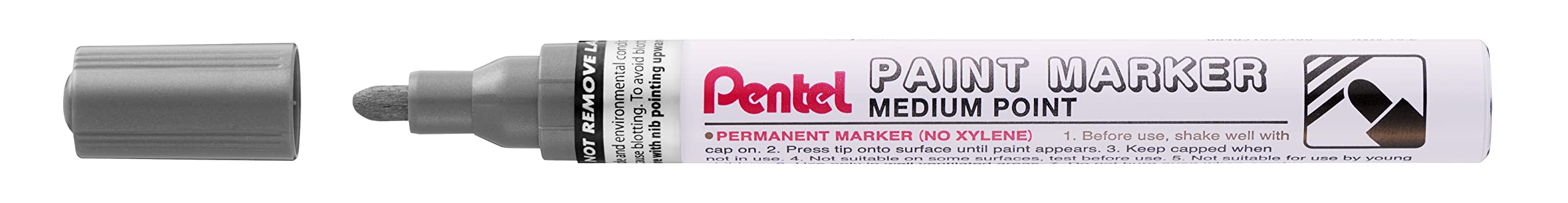 Pentel Bullet Paint Marker Medium - Pearl Black