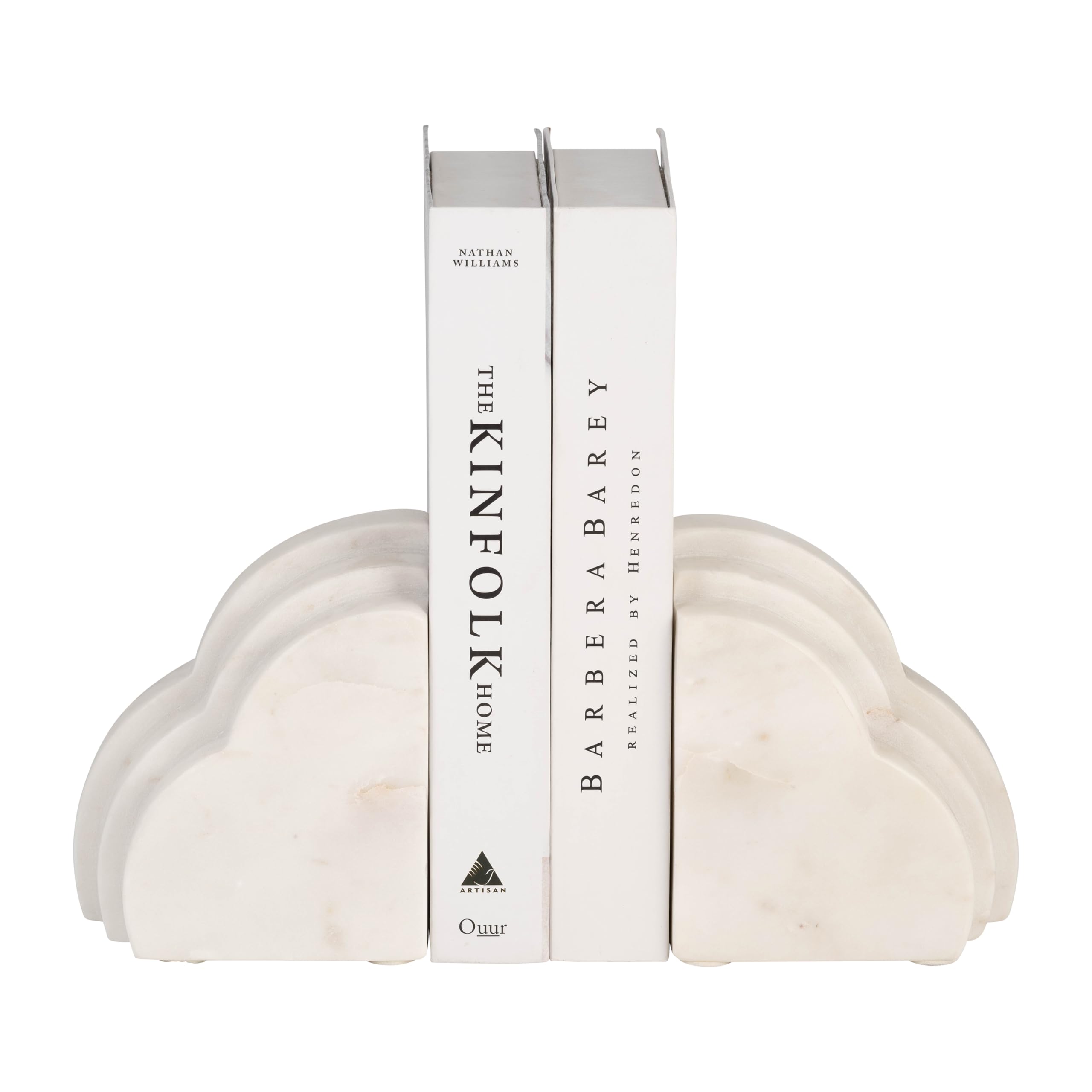 Amazon.com: Sagebrook Home Set of 2 Modern Marble Bookends