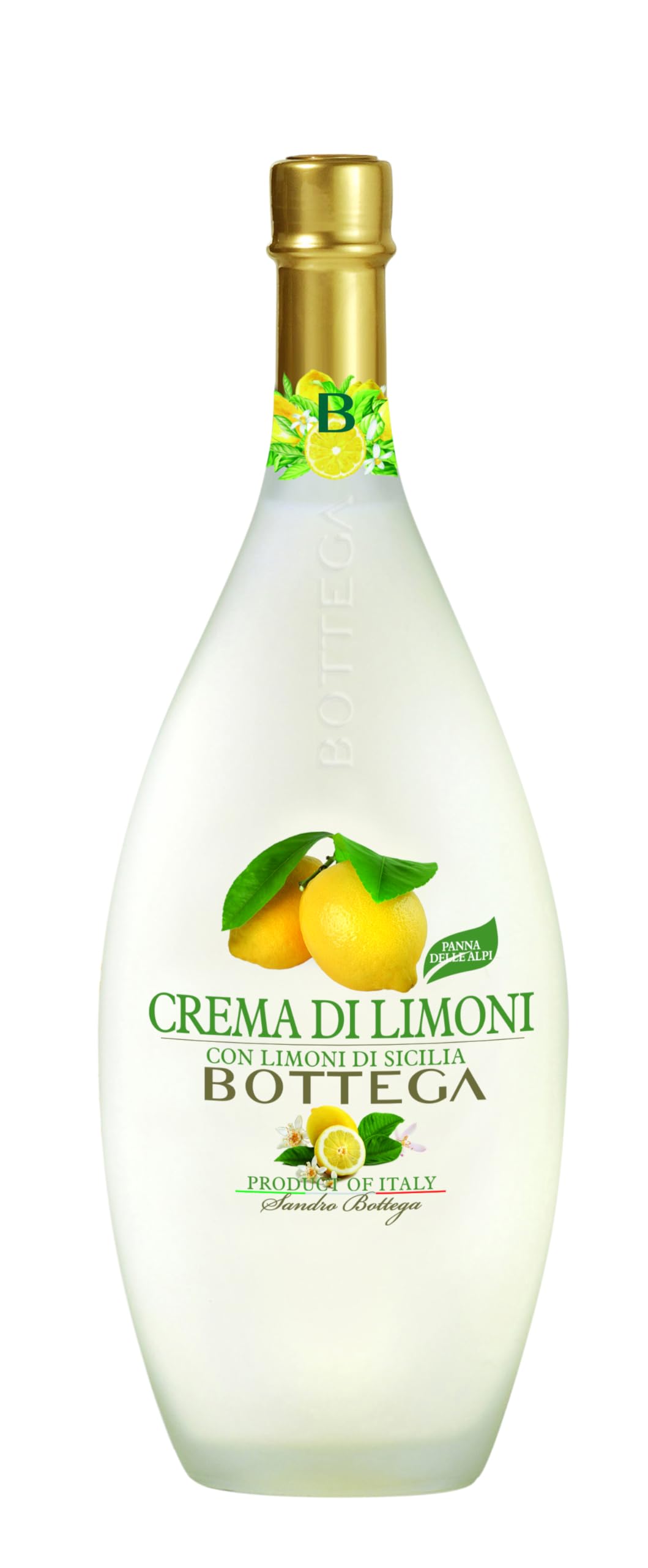 Limoncino Cream Liqueur Lemons from Sicily - 500 ml