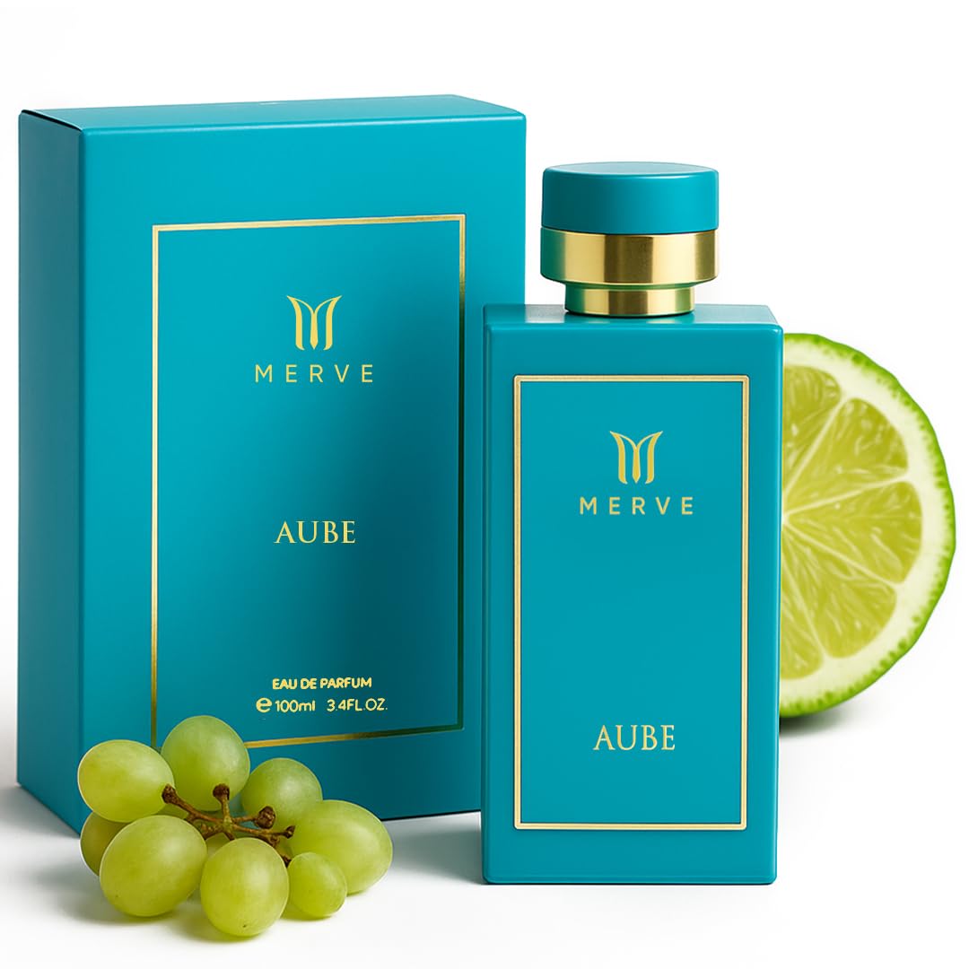 Perfume Aube Premium Long Lasting Fragrance Luxury Scent For Women | Fruity, Musky, Sweet, Powdery, Amber, Citrus, Vanilla | Perfume For Women | 3.4 oz