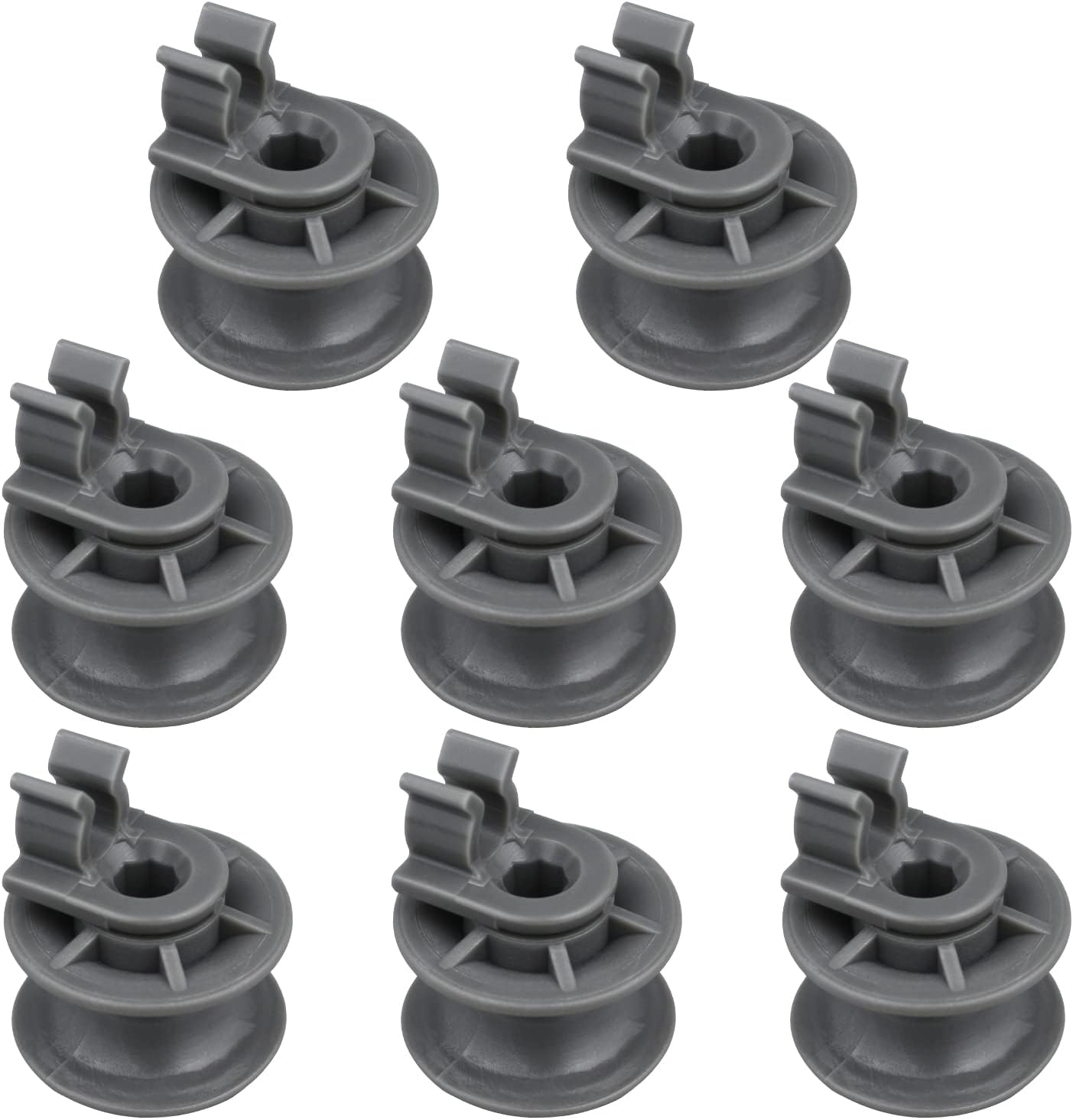 8 Pcs 4581DD3002A Dishwasher Upper Rack Wheels,Dishrack