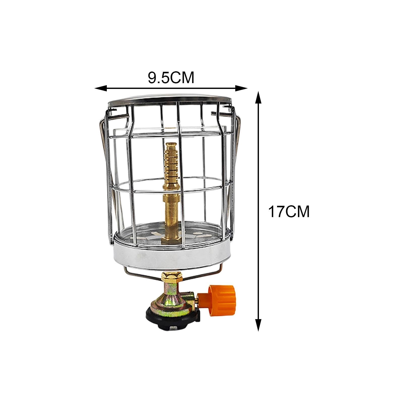 predolo Linterna de Gas Mini lámpara de Gas Antorcha Lámpara de Combustible portátil Luz de Camping Linterna de Tienda para Pesca, Senderismo,