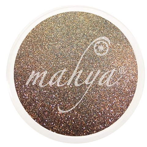 Multi-Purpose Eye Shadow Glitters Gold, Rose, Orange Glitters 0.035 Ounce by Mahya Cosmetics (Voodoo)