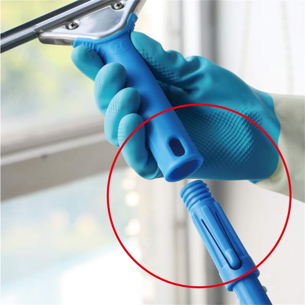 EFREINIGUNG Duschabzieher, Scheibenwischer - Gummi-Scheibenwischerblätter - Am Besten Zum Waschen, Trocknen, Im Bad, In Der Nasszelle Und Auf Dem Boden (Color : B, Size : Brush Head 40cm)