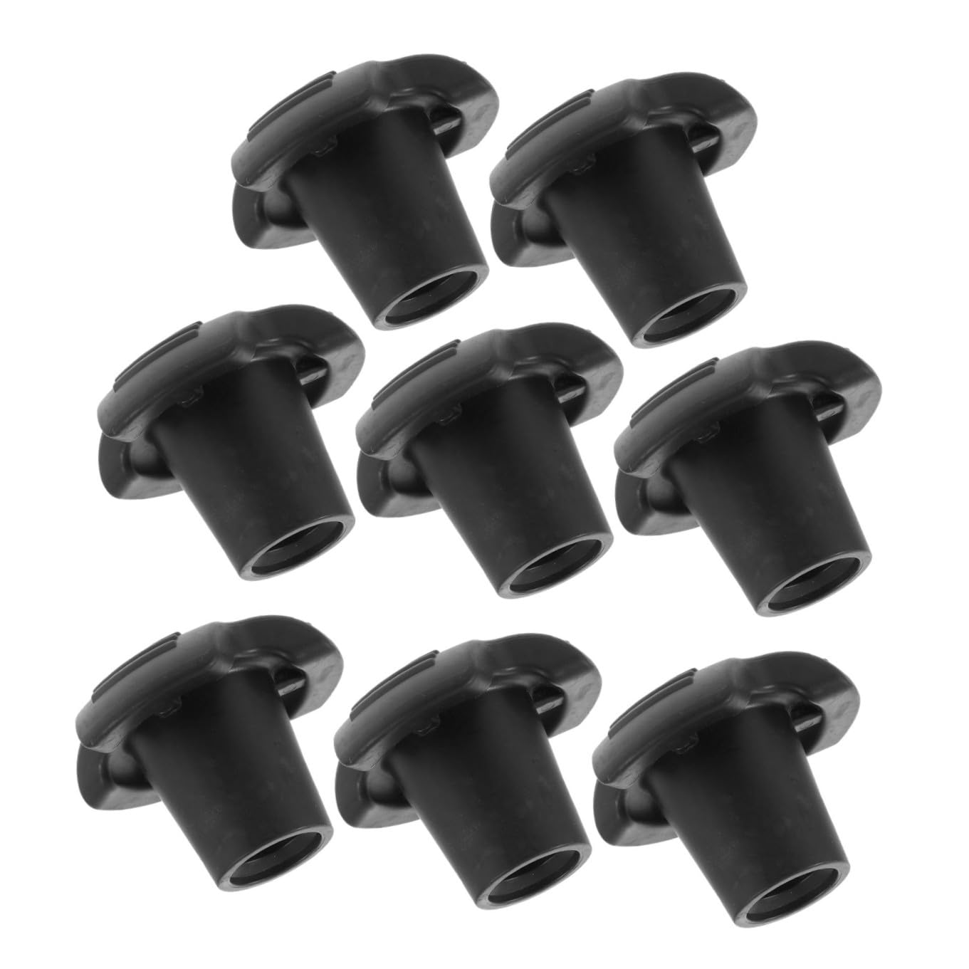 Homoyoyo 8 Punte in Gomma Antiscivolo per Bastoni da Trekking 19Mm – Tappi Terminali di Ricambio per Stampelle Accessori Resistenti e Comfort Antiurto per Escursionismo e Attività Outdoor