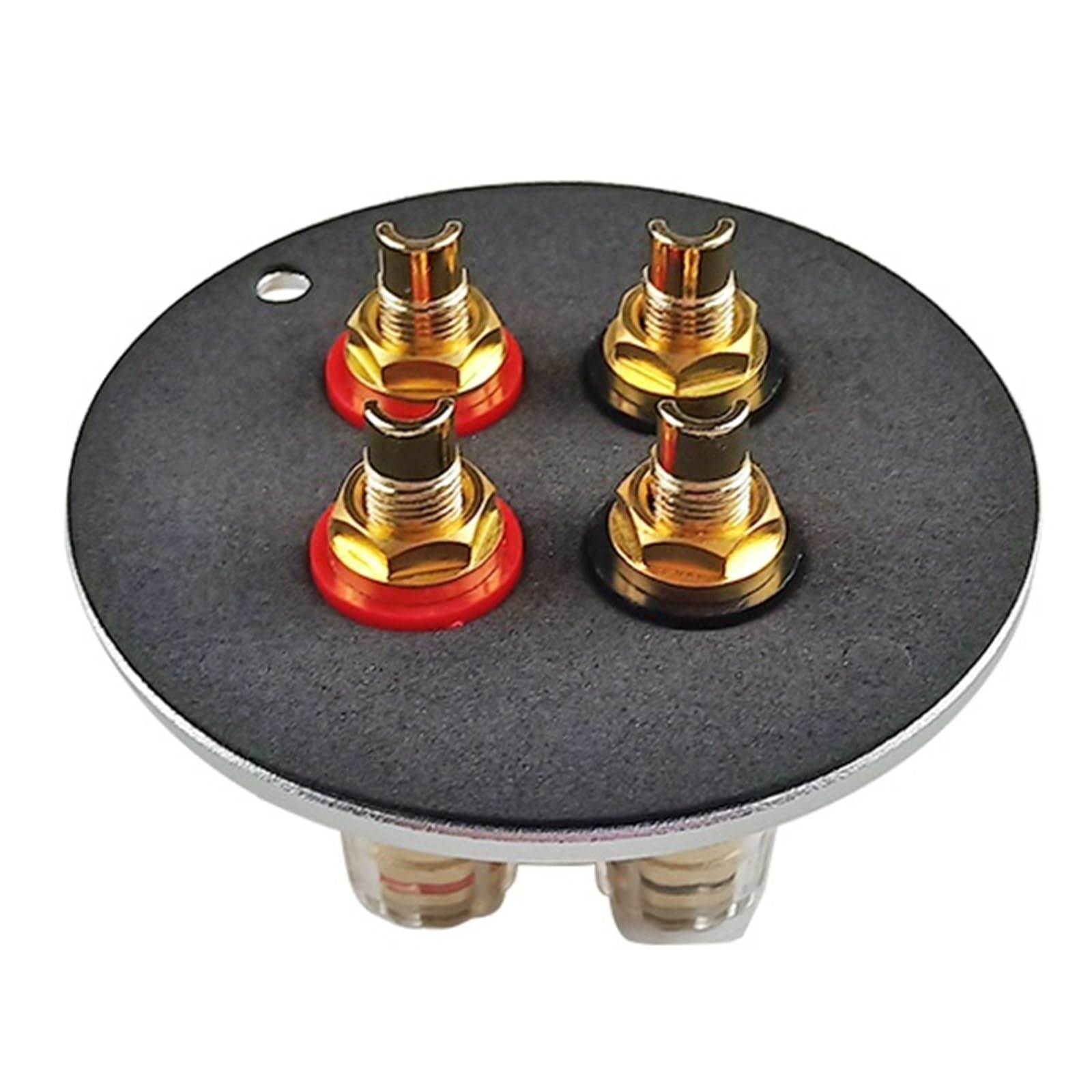Accessori fai da te for giunzione altoparlanti con scatola terminale interamente in rame rotonda 75 mm 1 pezzo