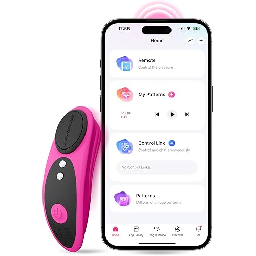 LOVENSE Ferri Vibrating Panties, Magnetic Mini Wearable Clit Vibrator with Remote Control Long Distance for Female Couple Sex Toy & Games Clitoral Stimulator Massager, Discreet, IPX7 Waterproof