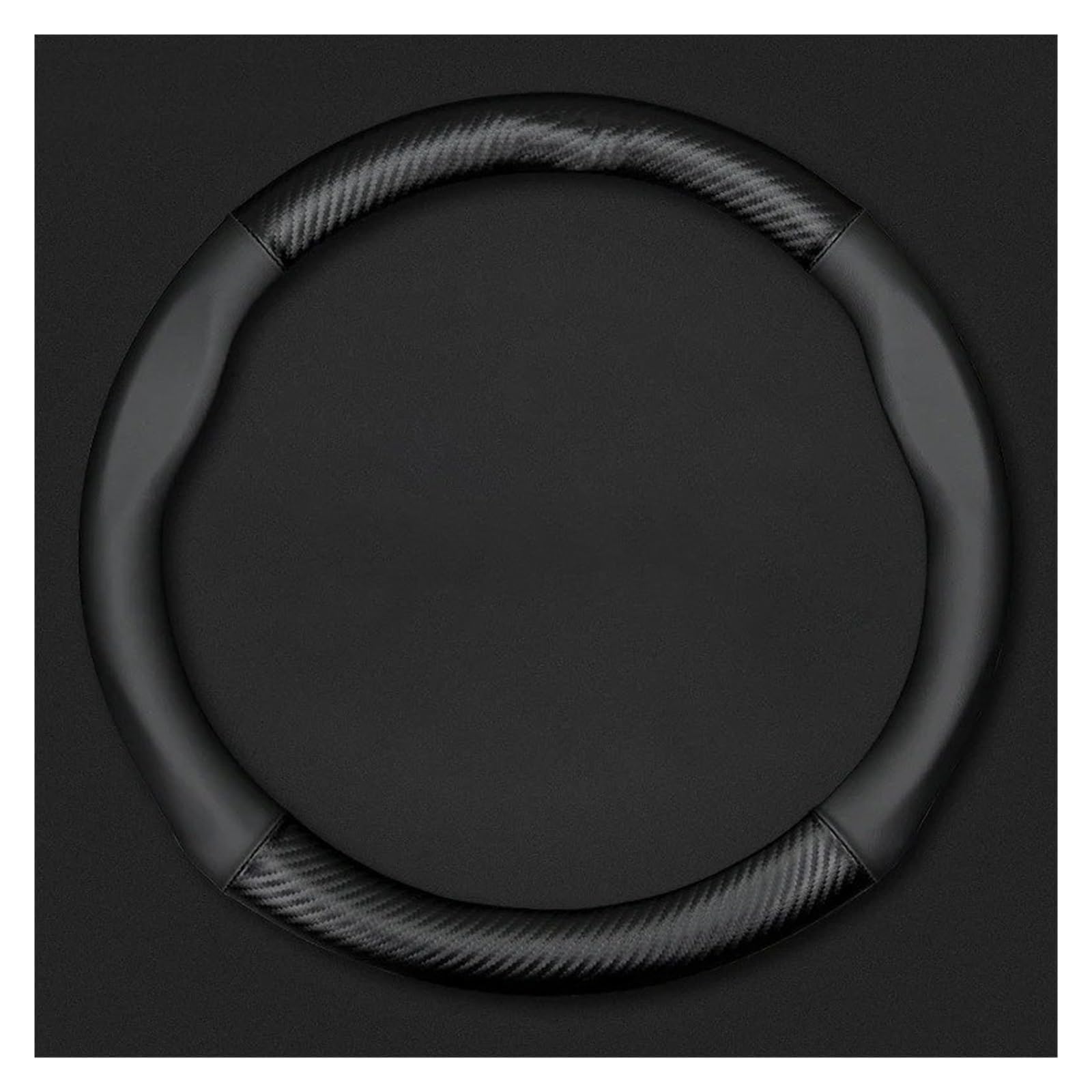 MYRFCSA Car Steering Wheel Covers, for VW Sharan MK2 7N 2012-2025 Soft Breathable and Anti-Slip Car Accessory Steering Wheel Protector Cover,C