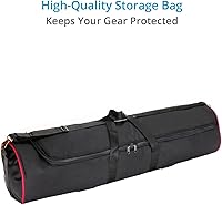 Vista 8 de PROAIM Mitchell - Soporte de trípode para cámara resistente con esparcidor. Pies de doble pico, patas de aluminio. Altura 35-66 pulgadas. Carga útil