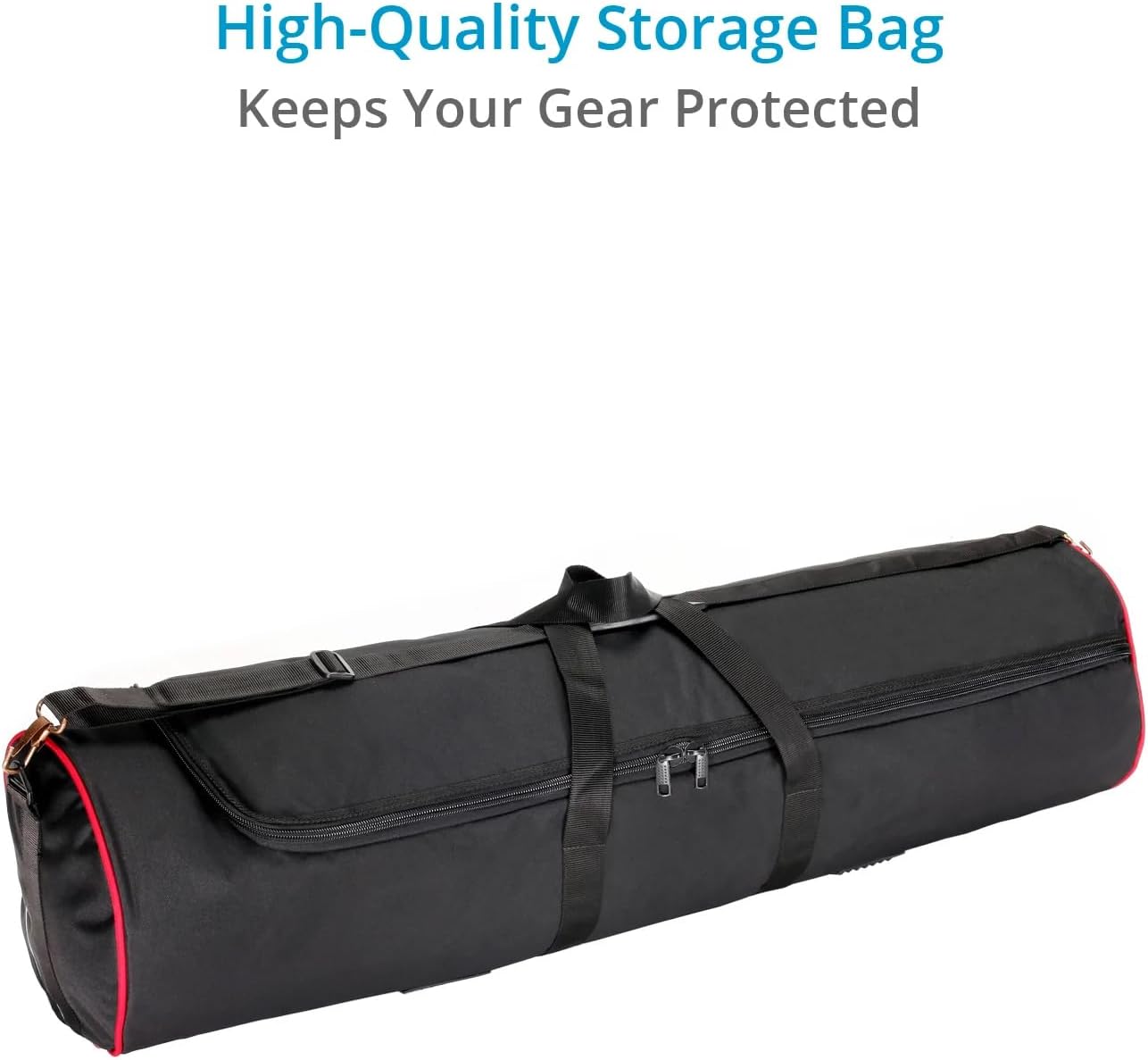 PROAIM Mitchell Heavy-Duty Camera Tripod Stand with Spreader. Twin-Spiked Feet, Aluminum Legs. Height 35-66". 250kg/551lb Payload (P-MTCL-STD)