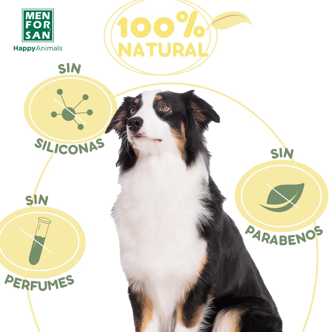 MENFORSAN Szampon dla Szczeniąt z Kiełkami Pszenicy | Stymuluje wzrost sierści | Nie podrażnia oczu psa | Z Naturalnym Kolagenem | Bez Zapachu | 5 litrów