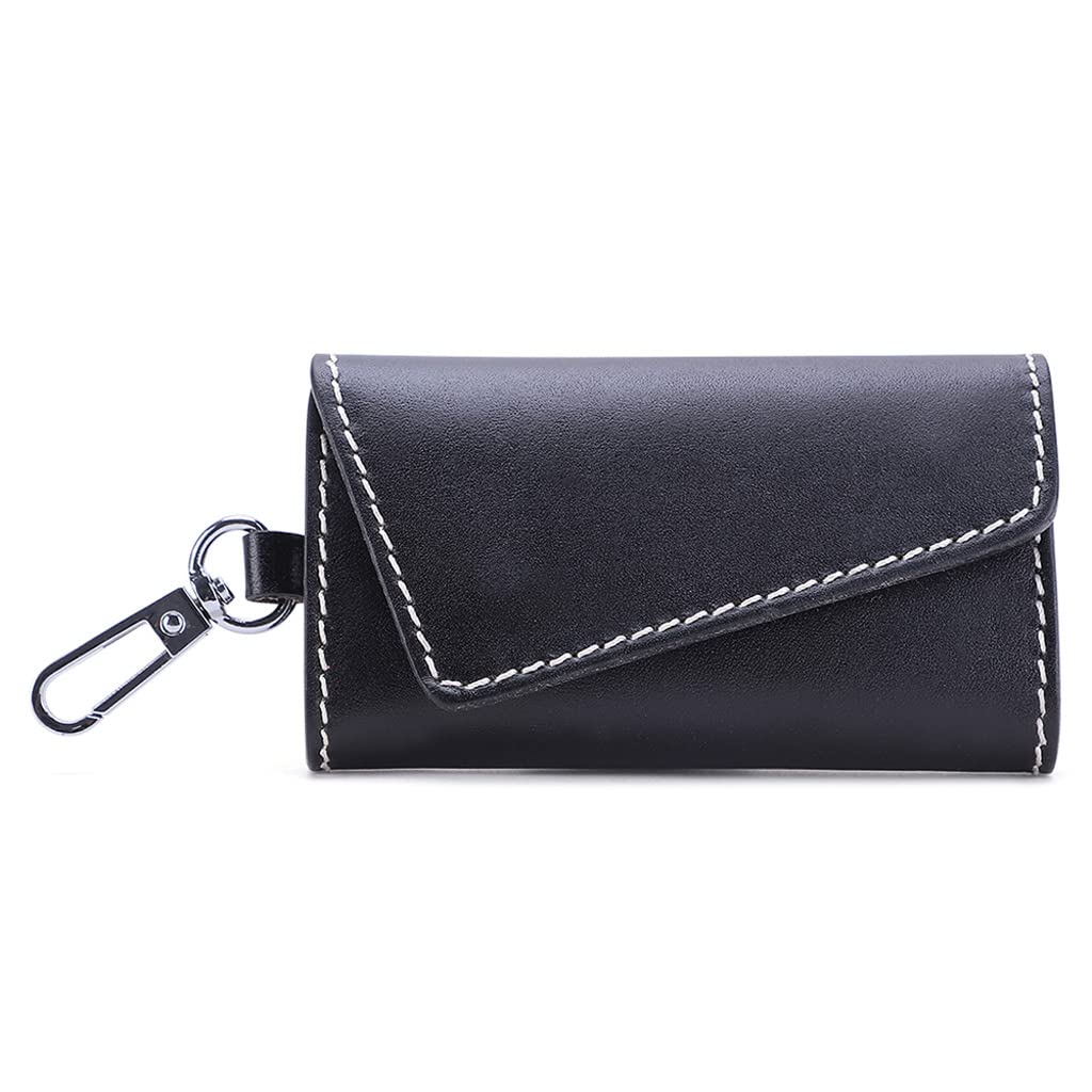ArinkO Chic Custodia Portachiavi in ​​Pelle con Cerniera, Portamonete Portachiavi, Custodia Portachiavi, Custodia compatta Porta Carte