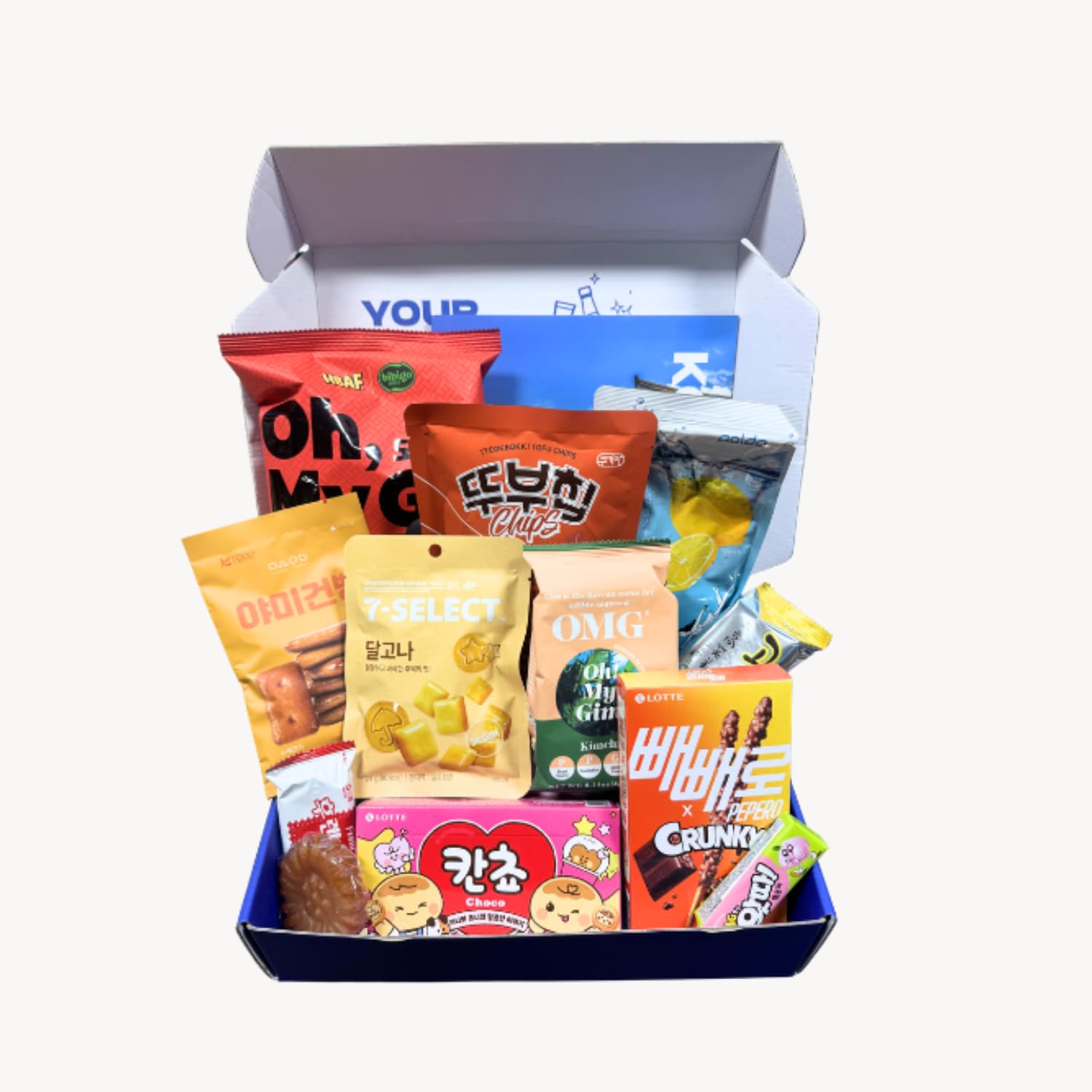 ASIA Snack Box – Original Korea & Japan Snacks & Drinks | Süß & salzig | Mit Kultur-Guide auf Deutsch | (Korea Snack Box)