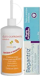Kit Óleo de Girassol Dermaex 200ml + Pomada Bepantriz 30g