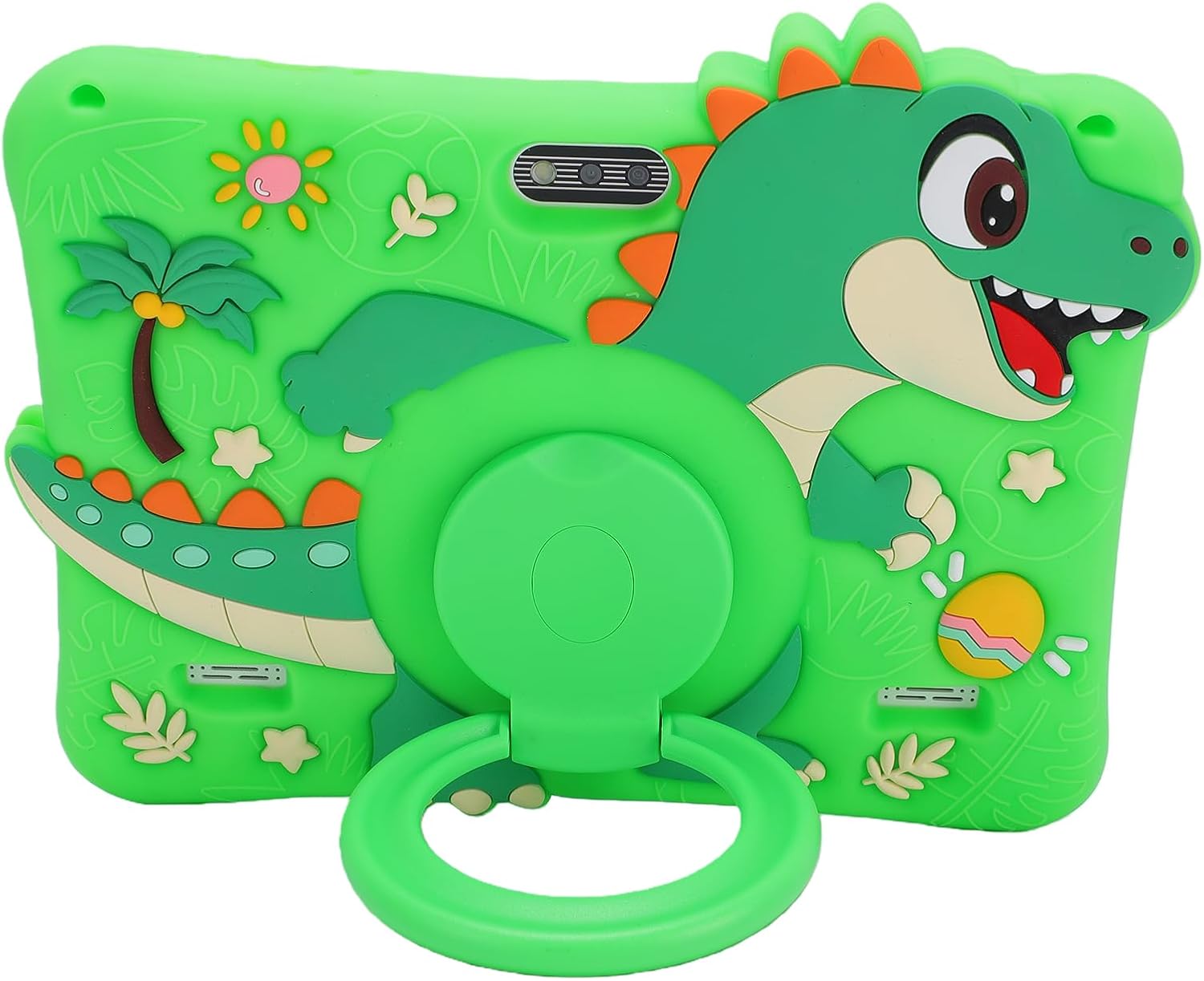 Mingzhe 8 Inch HD Screen 2GB + 16GB Dual Cameras Adjustable Rotating Stand Shockproof Case with Stylus for Educational Learning (Green)