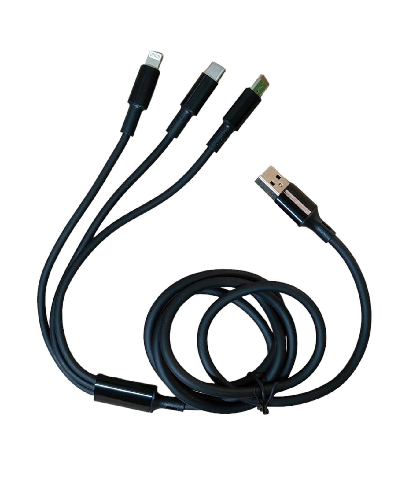 RD LS-33 3in1 USB CHARGING CABLE (TYPE-C, MICRO USB, LIHTNING) IMPROVED CHARGING CAPABILITY UPTO 4.2A - BLACK (B0D2B67P59) Amazon Price History, Amazon Price Tracker