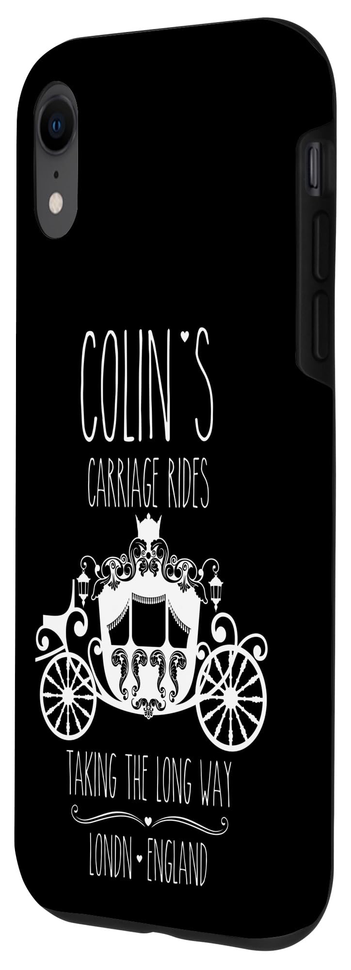 iPhone XR Rae inspired Dun Colins Bridge carriage ride taking long way Case - Image 2