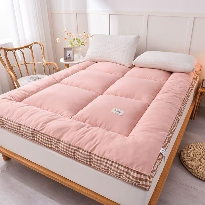 Futón Japonés, Colchón De Tatami Plegable, Colchoneta para Dormir, Acolchada Y Portátil, Alfombrilla Antideslizante Japonesa Portátil, Colchonetas Plegables Y Transpirables para Dormir