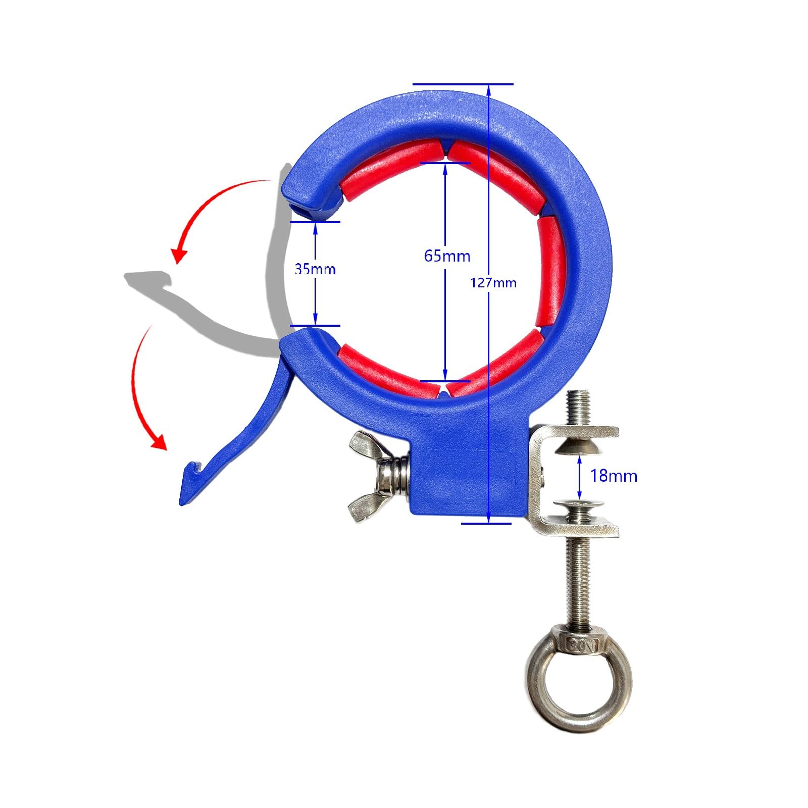 5 piezas de herramientas de enhebrado de cable azul mejoradas, bandeja de cables, polea de tracción de alambre