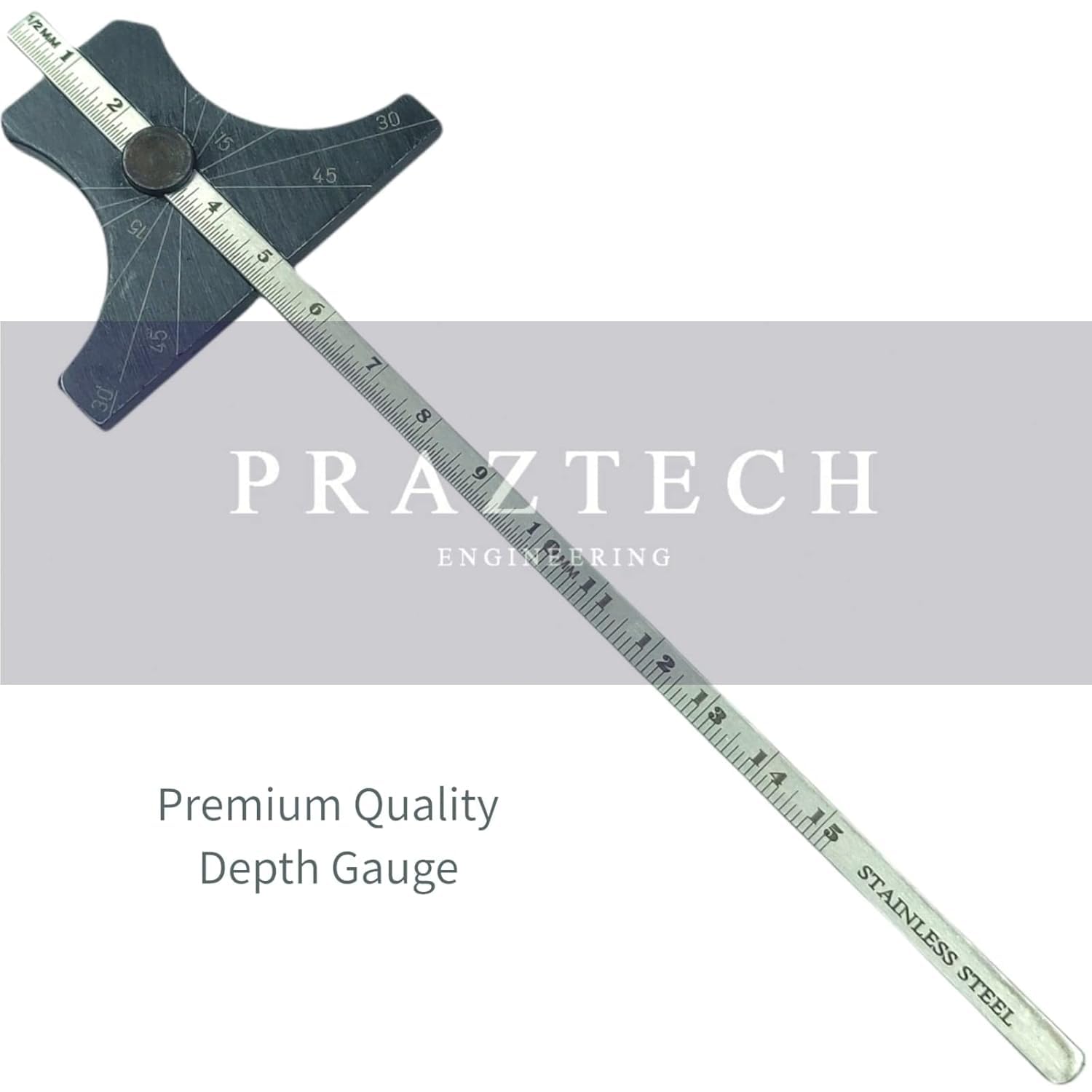 Stainless Steel Depth Gauge - 0 to 150mm -2