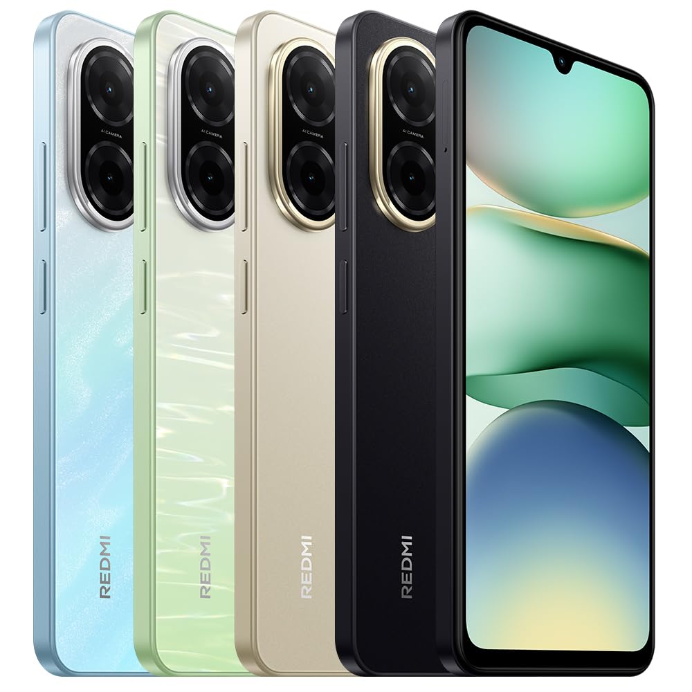 XIAOMI Redmi A5 Smartfon 6,88", 4 GB + 128 GB, Dual SIM, 4G, 5200 mAh, 15 W, niebieski (bez ładowarki)