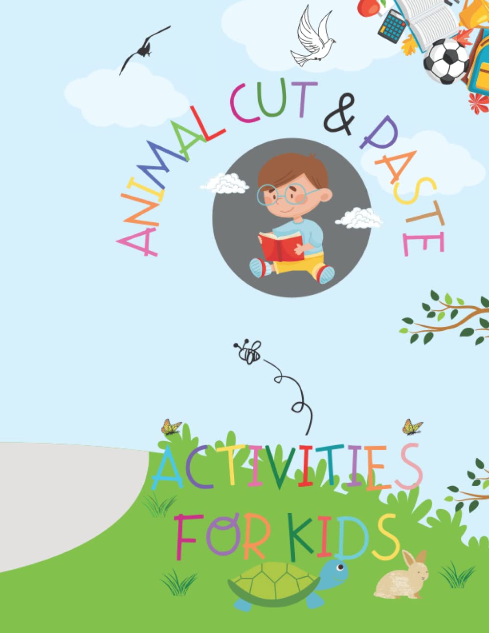 Buy Animal Cut & Paste Activity Book learn to cut with scissors book