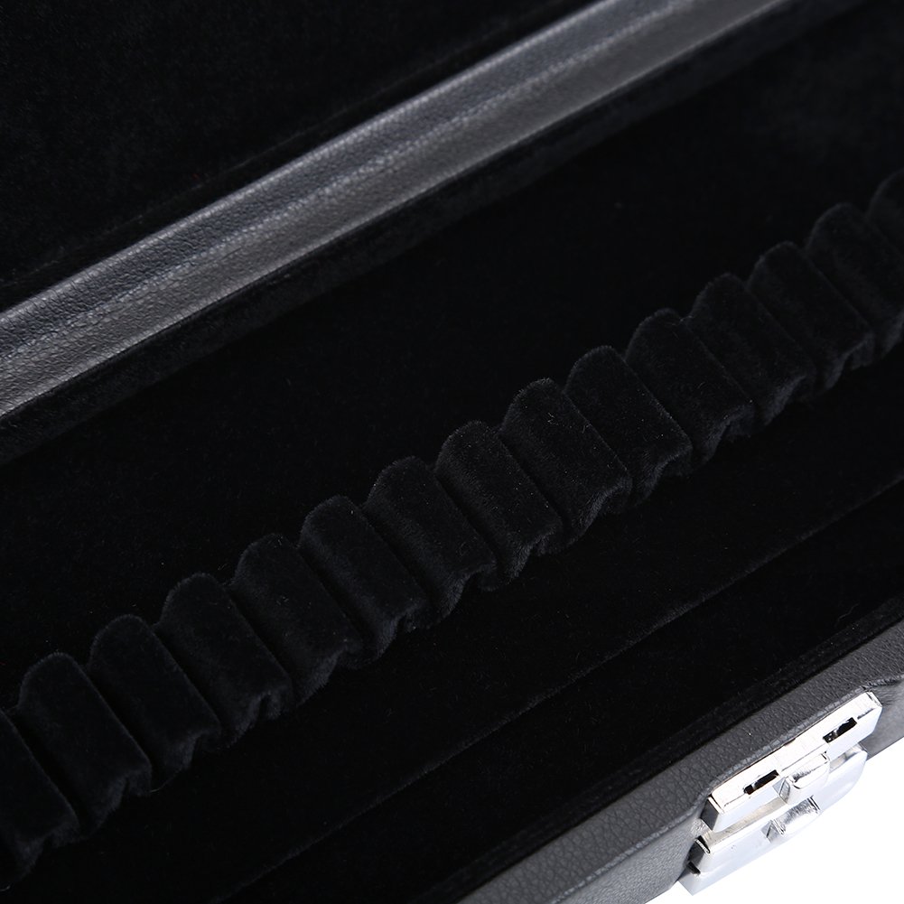 Custodia Legno per Ance Oboe, 2 Strati in Pelle Scamosciata, Elegante per Protezione e 40 Ance