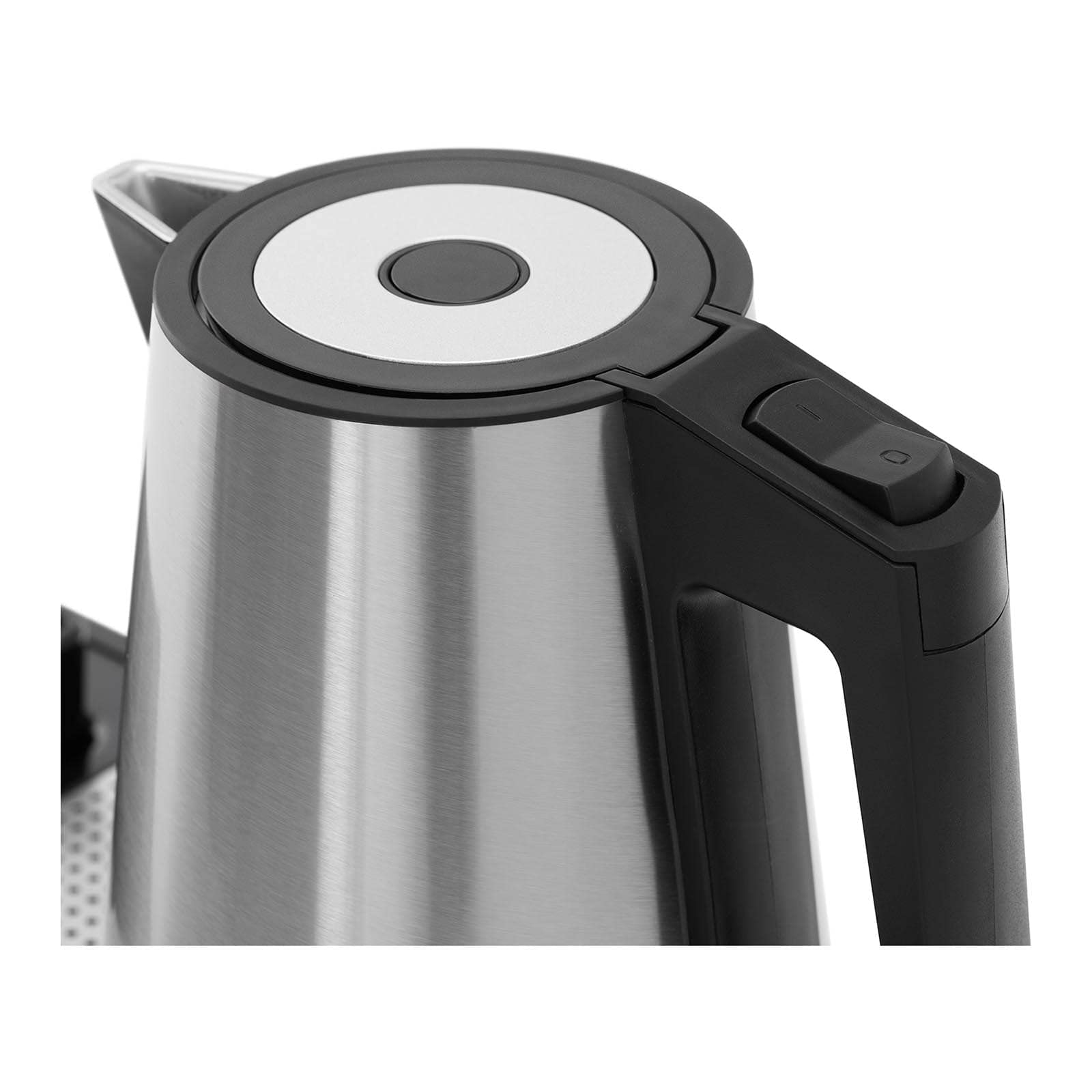 Royal Catering RC-HKS04 bollitore elettrico Stazione per tè e caffè 1,2 L 1400 W Acciaio inossidabile Argento Stazione di tè con bollitore elettrico