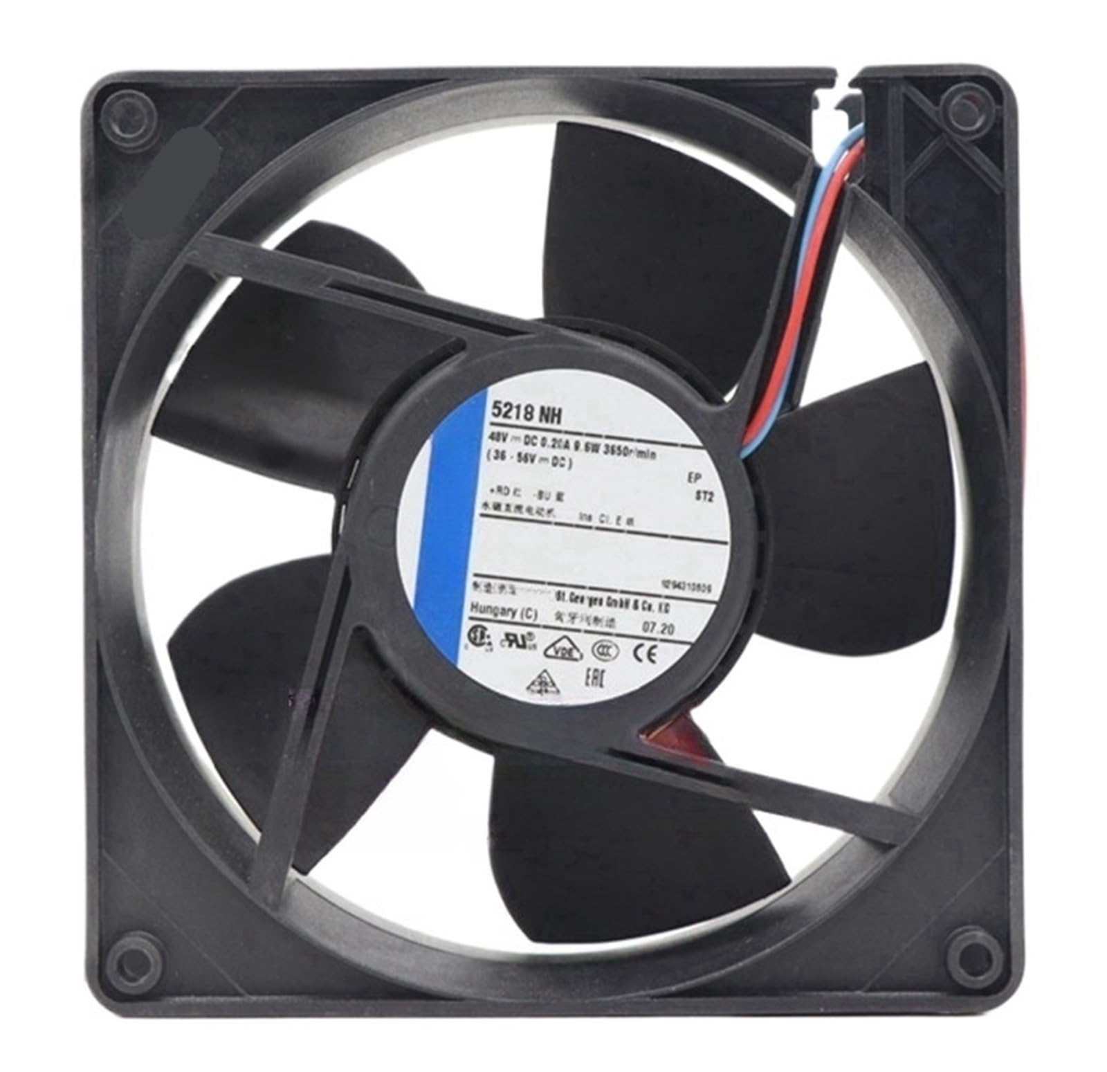 PEQYUACTE 5218NH Cooling Fan 17.5W 48V 730mA 12738