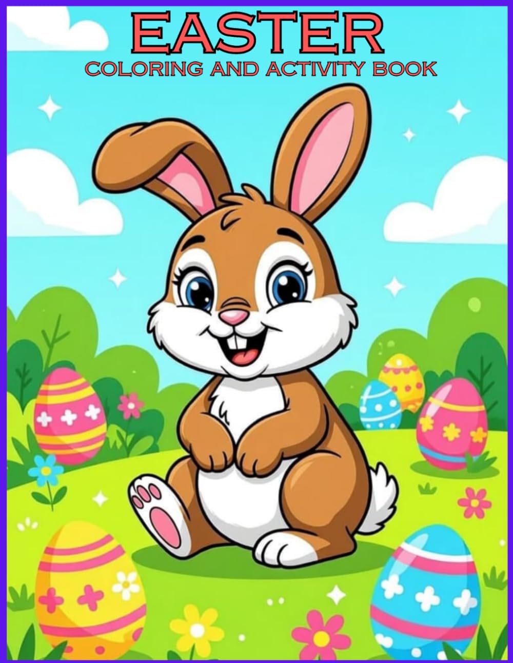 Egg-citing Easter Fun: 30 Pages of Coloring & Activities for a Hoppy Holiday: Easter/spring coloring book