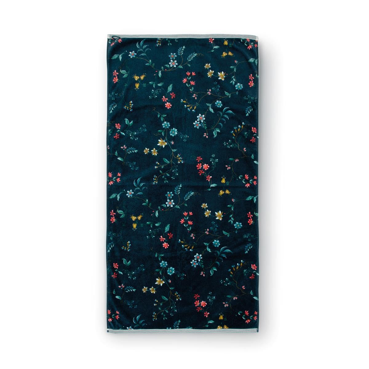 Handdoek Pip Studio Les Fleurs Dark Blue (55 x 100 cm Handdoek Pip Studio Les Fleurs Dark Blue (55 x 100 cm