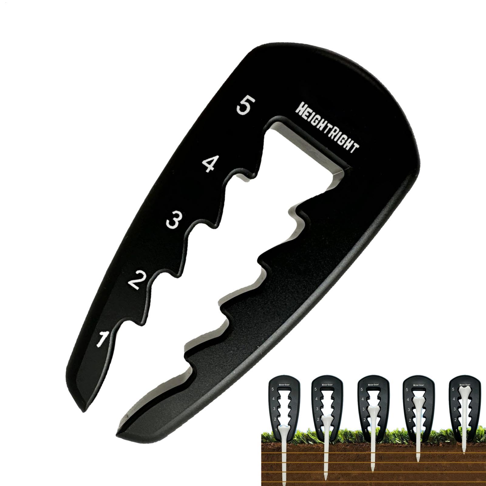 Amazon | ゴルフティーの高さツール - 正確なゴルフティーハイツ