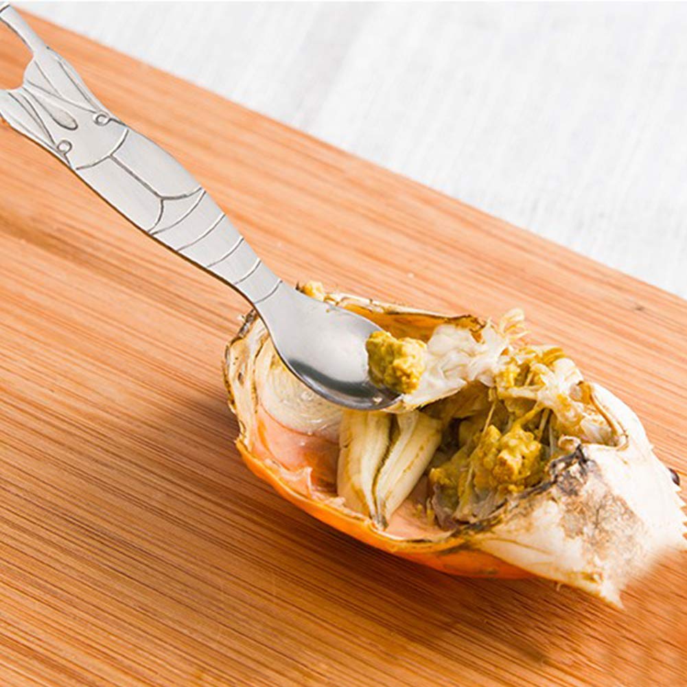 FECILA Lot De 5 Crackers Et Outils Pour Fruits De Mer – Crackers à Pattes De Crabe, Homard, écrous, Ouvre-casses, Outils De Cuisine Pour La Maison, Les Fêtes, Noir