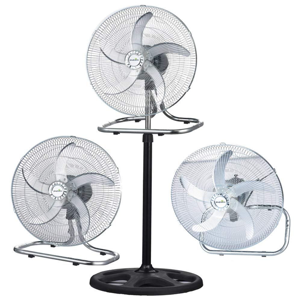 Ventilatore a piantana 3 in 1 si appoggia per parete a colonna 5 pale in metallo