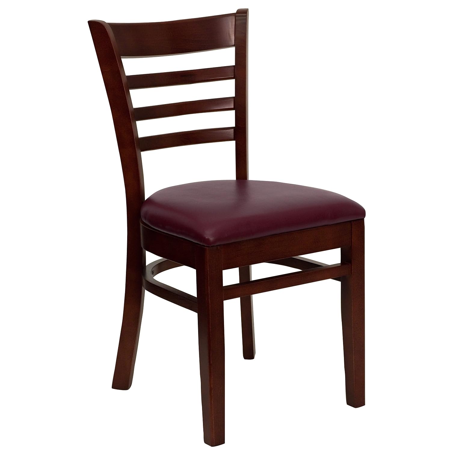 Amazon.com - Flash Furniture HERCULES Series Ladder Back Mahogany