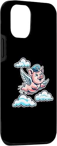 Miniatura 6 de iPhone 12 mini Pig Flying Pilot Case