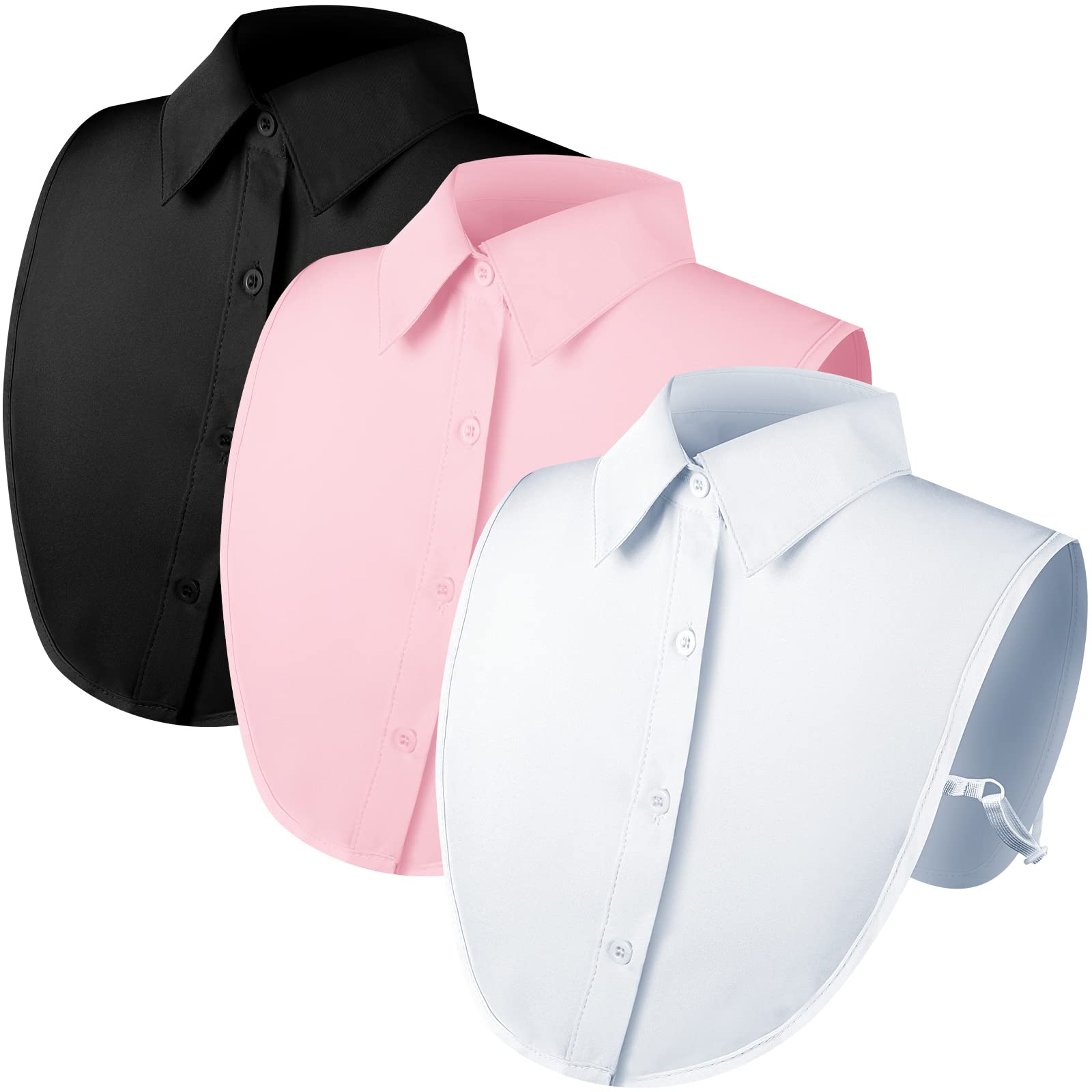 Syhood Fake Collar Detachable Collars Womens Half False Shirt Neckband Dickey Tops Collar for Women