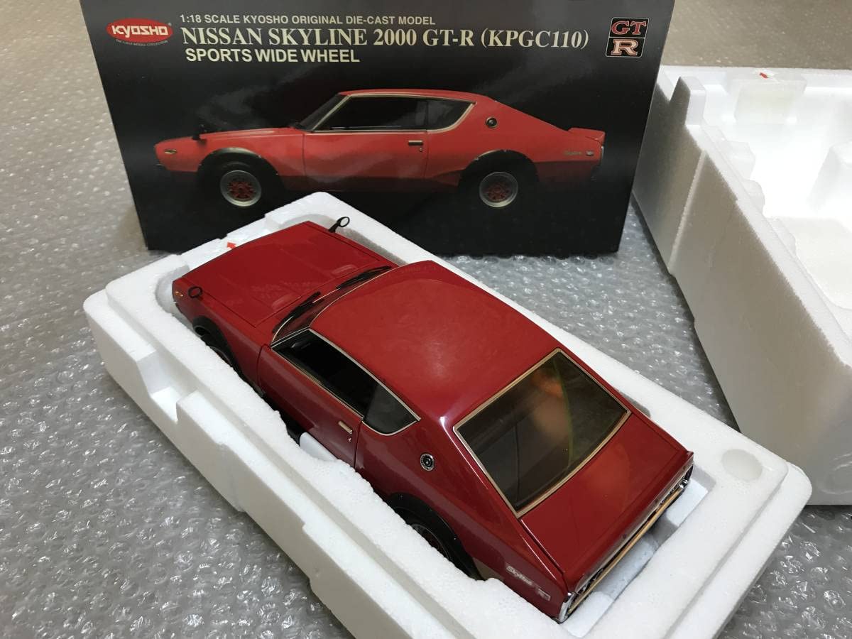Amazon.co.jp: KYOSHO 京商 1/18 スカイライン 2000 GT-R ケンメリ