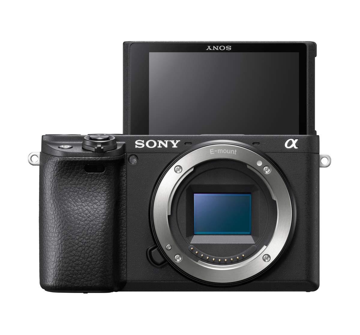 Sony Alpha 6400 APS-C Spiegellose Kamera mit 16-50mm Objektiv (Schneller 0,02s Autofokus mit Augenerkennung für Mensch und Tier, 4K-Filmaufnahmen und neigbares Display für Vlogging)